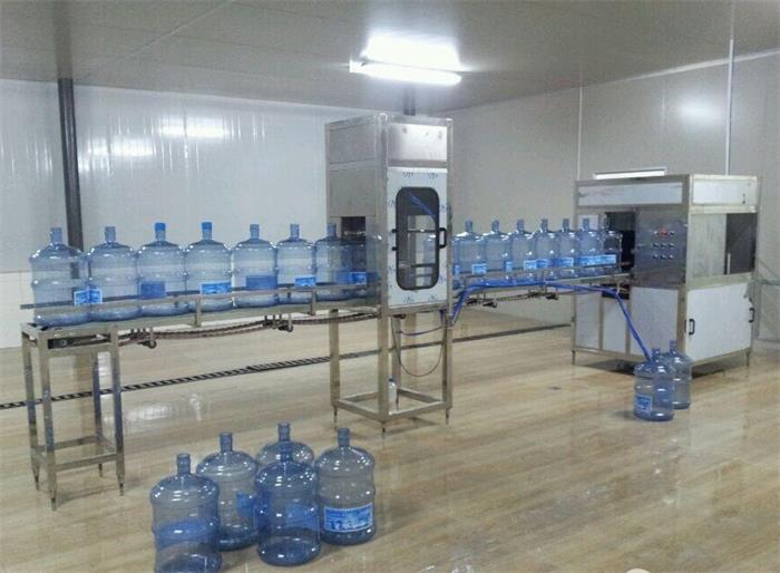 桶装纯净水设备生产线