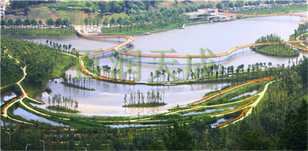 景观用水规划设计远景图